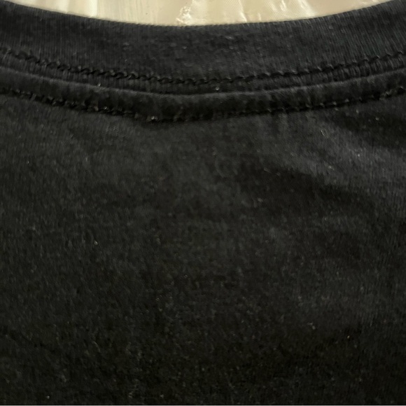 THREADLESS T-SHIRT, Unisex Sz M, Black Short Sleeve Tee - Dark Side of Existence - Picture 5 of 8